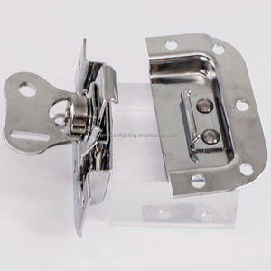 Loquet à ressort à pince torsadée verrouillable avec loquet papillon à nez, loquet à bascule pour boîte en bois, loquet à tourner - Product Image 4