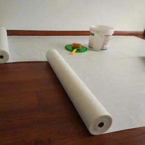 Tapis de feutre de protection de sol auto-adhésif collant <span class=keywords><strong>blanc</strong></span> couverture de peintre sol polaire avec de la <span class=keywords><strong>colle</strong></span> pour la protection - Product Image 3