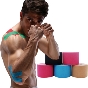 Cinta Deportiva Personalizada de Algodón, Rollo de Kinesiología, Cinta Atlética para Soporte de Músculos y Articulaciones, <span class=keywords><strong>Kinesiotape</strong></span> Impresa, Cinta de Terapia Deportiva - Product Image 5