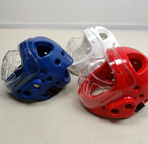 Casco Protettivo per <span class=keywords><strong>Taekwondo</strong></span> con Maschera, Attrezzatura per Allenamento e Protezione - Product Image 6