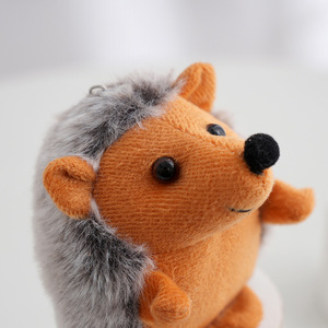 9cm mignon doux hérisson peluche <span class=keywords><strong>porte</strong></span>-clés jouets peluche peluche poupée sac breloque pendentif Peluches jouets petit hérisson <span class=keywords><strong>porte</strong></span>-clés - Product Image 6