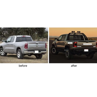 Brand New Car Parts for Dodge Ram 1500 19-23 Upgraded to TRX Body Kit Car Bumper Restyle Conversion Body Kit