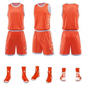 2025 nuovo Set di uniformi da basket, giacca da allenamento, competizione per studenti - Product Image 4