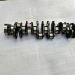 เพลาข้อเหวี่ยงเครื่องยนต์ D6E เหล็กตีขึ้นรูป VOE21351237 04502707 สำหรับรถขุด EC160C EC180C - Product Image 4