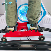 Máquina de juego de esquí, simulador de puertos ndoor