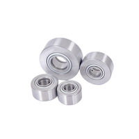 Roulement à rouleaux de type yoke NUTR20 20x47x25mm étanche ZZ en acier chromé pour machine d'emballage et machine d'impression