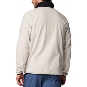 OEM/ODM Custom 60% Cotton 40% Polyester Lightweight Half Zip Oversized <b>Fleece</b> Pullover Golf Sweatshirt <b>Sweaters</b> - Product Image 4