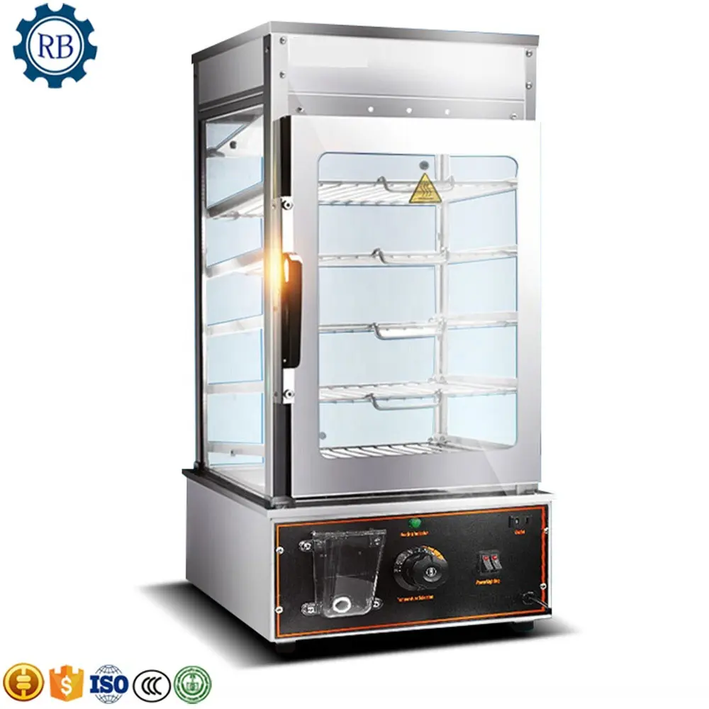 Small Electrical Food Steamer Machine/Steamed Bun Food Warmer /5 Layers Bun Steamer Display For Sale