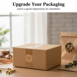 สติกเกอร์ติดบรรจุภัณฑ์อาหารแบบม้วน พิมพ์ลายตามสั่ง ฉลากกันน้ำ ลอกออกง่าย ผลิตจากกระดาษ PLA พร้อมกาวในตัว ปั๊มฟอยล์ทอง - Product Image 4