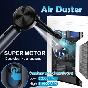 4-in-1 with Light Rechargeable Brushless Cordless Handheld Vacuum Cleaner Air DusterHigh Speed Air Electronics Car Detailing - Product Image 5