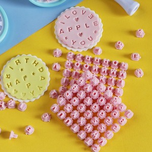 TX bricolage numéro lettre argile timbre impressionner embosseur ensemble Kit moule bricolage gaufrage <span class=keywords><strong>poterie</strong></span> argile outils - Product Image 4