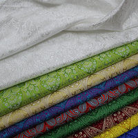 Tissu Jacquard Écologique Occultant Double Face pour Vêtements Hommes et Filles, Tissu Brocart Damassé