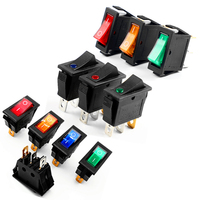 Interrupteur Led T85 Spst ou Dpst à bascule/Kcd3 interrupteur 12 Volts marche/arrêt étanche 2/3 broches Tuv Cqc Cb Ce