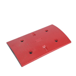 מעצור מהירות איכותי חיצוני עמיד למים מגומי תעשייתי לבטיחות בדרכים אדום ושחור מז'ג'יאנג - Product Image 1