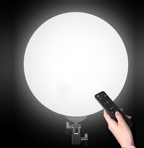 Panneau LED rond RVB <span class=keywords><strong>pour</strong></span> la photographie, le maquillage, trépied de 18 pouces, éclairage de remplissage de studio - Product Image 1