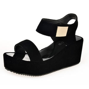 2023 nuevas zapatillas de Ballet cómodas para mujer, Sandalias planas informales de tacón alto para verano, Hada fina, viento, vacaciones, <span class=keywords><strong>playa</strong></span>, romanas, sin cordones para - Product Image 1