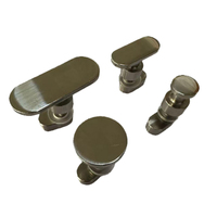 4 pièces de languettes de colle en acier inoxydable pour marteau à glissière, accessoire de réparation de carrosserie automobile, accessoire de colle à froid