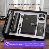 Ensemble cadeau d'entreprise avec logo personnalisé - Ensemble de carnets pratiques pour les événements d'entreprise et les réunions annuelles