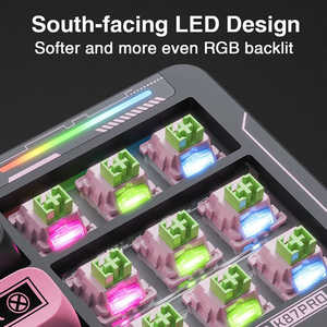 LingBao K87 Pro Teclado mecánico Tres modos Inalámbrico Gami RGB - Product Image 5