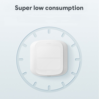 Linkoze LKWSW201 WiFi Wireless Double Button Smart Switch Mendukung Tekanan Tunggal/Ganda/Tekanan Panjang untuk Kontrol Rumah