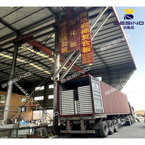 China <span class=keywords><strong>Osb</strong></span> Sip Panel Mgo Eps Panel de pared sándwich Panel de la Pu - Product Image 1