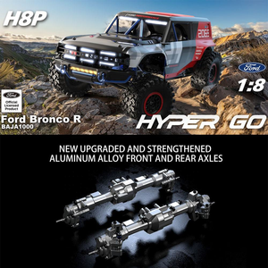 MJX HYPER GO H8P V2 1/8 2.4G véhicule tout-terrain professionnel 4WD escalade camion sur chenilles 2 vitesses Transmission <span class=keywords><strong>4x4</strong></span> RC voiture - Product Image 5