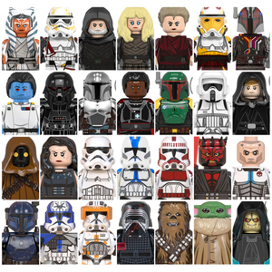 Figurines de construction Space Clone Troopers, Droids, Yodas, Chewbaccas, Minifigs, ensembles de jouets pour enfants WM6095 WM6098 WM6099 WM6174 - Product Image 1