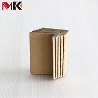 Protection d'angle en carton en forme de L imperméable, carton de palette, carton de protection d'angle, carton de protection d'angle en kraft