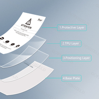 Film Hydrogel Auto-Réparateur Universel 120x180mm EPU pour Machine de Découpe Intelligente Plotter Film de Protection d'Écran Souple TPU