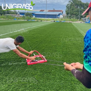 UNIGRASS Césped Sintético para <span class=keywords><strong>Canchas</strong></span> <span class=keywords><strong>de</strong></span> Fútbol, Césped Artificial para Fútbol - Product Image 3