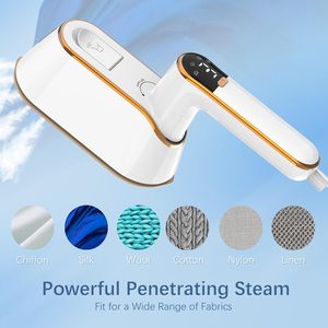Plancha de Vapor para Ropa, Plancha de Vapor Mini de Doble Uso, Plancha de Vapor Portátil de Mano con Pantalla, 3 Velocidades Ajustables - Product Image 6
