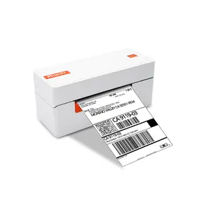 Uyin A81 stiker gratis pengiriman label printer 4 inci termal cetak barcode mesin cetak label pembuat portabel penerimaan printer