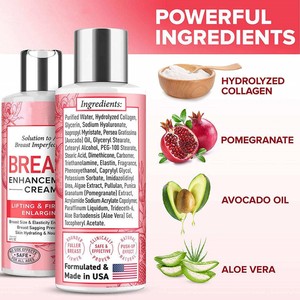 Crème d'augmentation mammaire à base de plantes pour femmes, gel instantané raffermissant, crème d'agrandissement instantané des <span class=keywords><strong>seins</strong></span> - Product Image 5