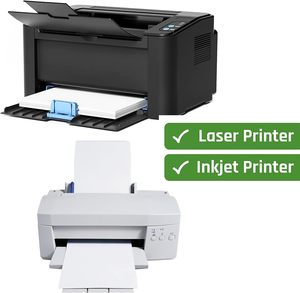 Có thể in cho máy in phun laser in tự dính phim trong suốt Pet Sticker giấy A4 trống Nhãn dán nhãn - Product Image 5