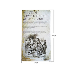 Tarjetas postales Vintage <span class=keywords><strong>de</strong></span> historia, cartas <span class=keywords><strong>de</strong></span> aventuras en el país <span class=keywords><strong>de</strong></span> las Maravillas, tarjetas <span class=keywords><strong>de</strong></span> felicitación, invitación Vintage, tarjetas <span class=keywords><strong>de</strong></span> regalo - Product Image 6