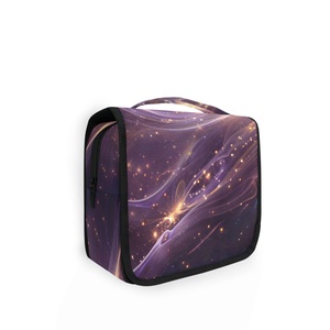 Sac de toilette de voyage suspendu de qualité supérieure avec séparation humide/sèche, personnalisable avec logo, faible MOQ, sacs de rangement cosmétiques - Product Image 1