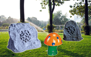70V 100V Outdoor <span class=keywords><strong>Rock</strong></span> Shaped Stone Landschaft Lautsprecher Garten lautsprecher - Product Image 6