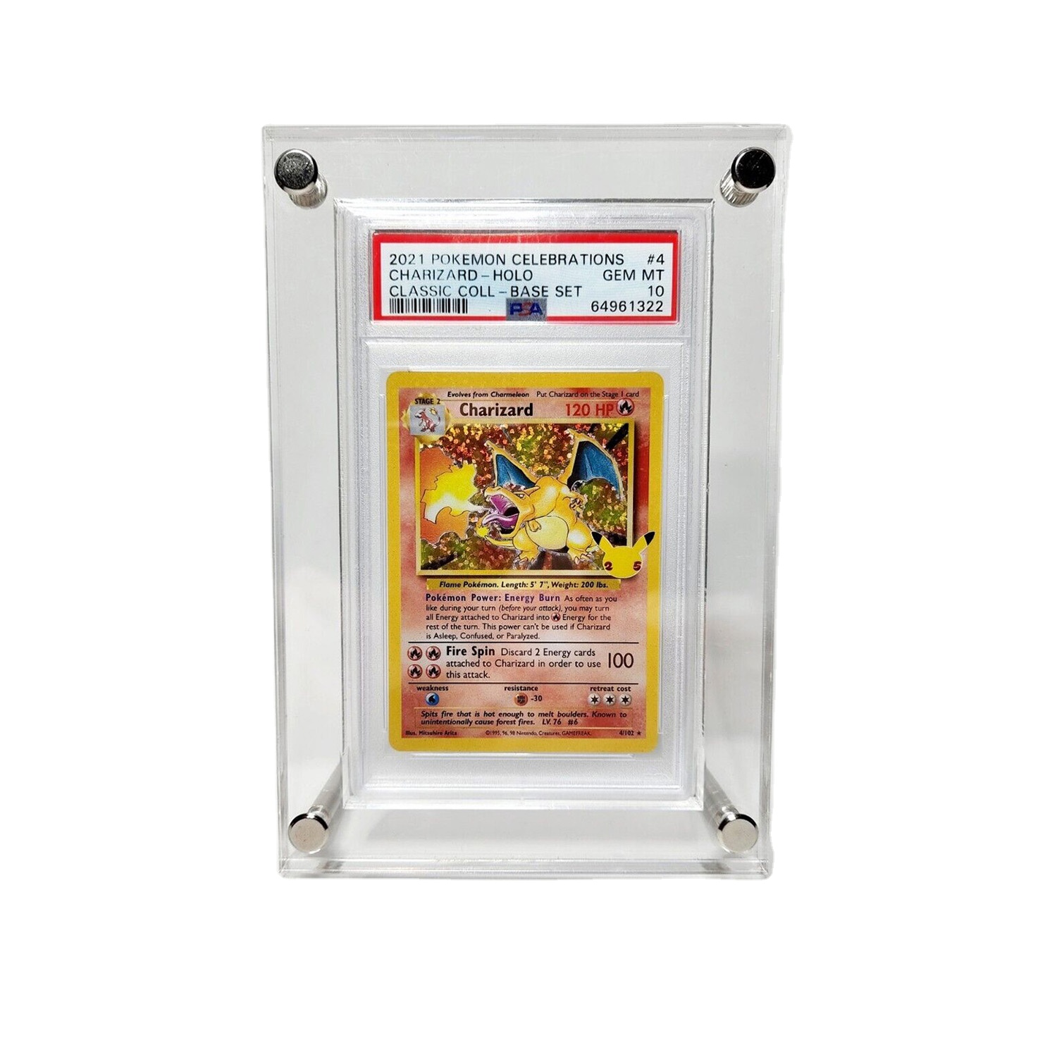 Custom Acrylic Pokemon Cards Holders Display Stand