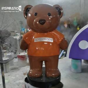 Escultura Moderna <span class=keywords><strong>de</strong></span> Animales en Fibra <span class=keywords><strong>de</strong></span> Vidrio para Zonas <span class=keywords><strong>de</strong></span> Comida en Centros Comerciales, Comedores y Áreas <span class=keywords><strong>de</strong></span> Comida Informal - Product Image 5