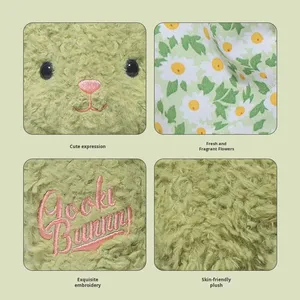 Super Soft Cartoon Adorable Yamie <strong>Bunny</strong> Plush Toy Cute Little Rabbit Stuffed Animal for Girls Comforting Birthday Stress Relief - Product Image 5
