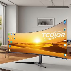 Monitor 4K, <span class=keywords><strong>monitores</strong></span> Lcd de 34 pulgadas, <span class=keywords><strong>monitores</strong></span> curvos ultragrandes sin bordes, <span class=keywords><strong>monitores</strong></span> profesionales para juegos 4K, pantallas de juegos, pantalla secundaria para ordenador portátil - Product Image 1