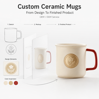 Taza de Cerámica con Medallón de Cobre Personalizado, Juego de Tazas de Café de Lujo Premium, Venta Directa de Fábrica al Por Mayor