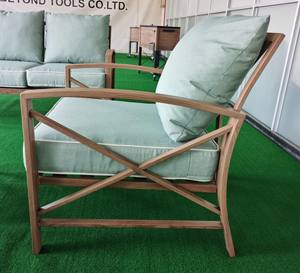 חיצוני מתכת כורסות עם כרית - Product Image 4