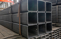 Tubo de Acero Rectangular Soldado ERW de 100 mm x 100 mm, Tubo de Acero al Carbono, Tubo Estructural, Tubo EMT, Certificado JIS/SABS/KS