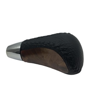 Buick 9019543 Automatic Transmission Shift Knob <b>Black</b> Leather Metal Ergonomic Car Gear Knob - Product Image 1
