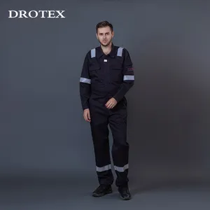 Casual Metallurgy Work Clothes Flame Retardant Workwear Uniform For Seaman Coverall