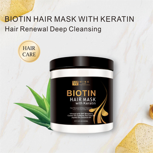 <span class=keywords><strong>Mascarilla</strong></span> Capilar <span class=keywords><strong>Reparadora</strong></span> <span class=keywords><strong>de</strong></span> Queratina con Biotina 500ml, Deja el <span class=keywords><strong>Cabello</strong></span> Apagado Brillante, Acondicionamiento Profundo y Fortalece las Raíces del <span class=keywords><strong>Cabello</strong></span>, Calidad <span class=keywords><strong>de</strong></span> Salón - Product Image 3