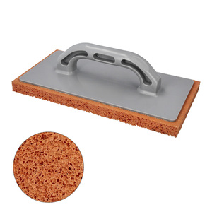 Spatola in Schiuma Arancione con Manico in Fibra, 14x28 cm. Finitura Grezza - Product Image 1