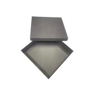 Tùy chỉnh Deluxe Chất lượng cao có thể tái chế giấy kraft Hộp Quà Tặng cứng nhắc bao bì các tông với có thể tháo rời nắp màu trắng và cổ - Product Image 1