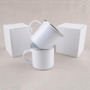 Mug de Camping en Émail Vierge pour Sublimation, Grande Vente, Design Mignon 12oz (350ml), Prix Abordable pour Diplôme - Product Image 4